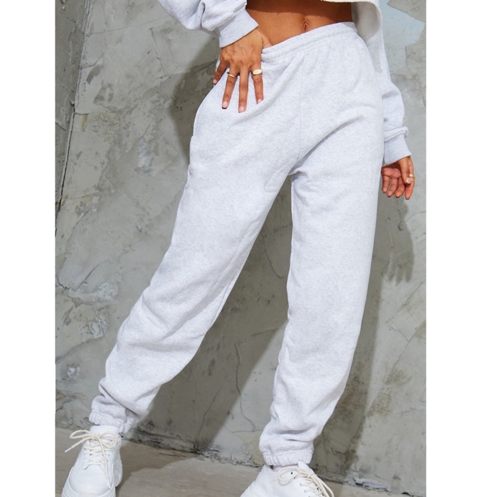 PLT ASH GREY CASUAL JOGGER